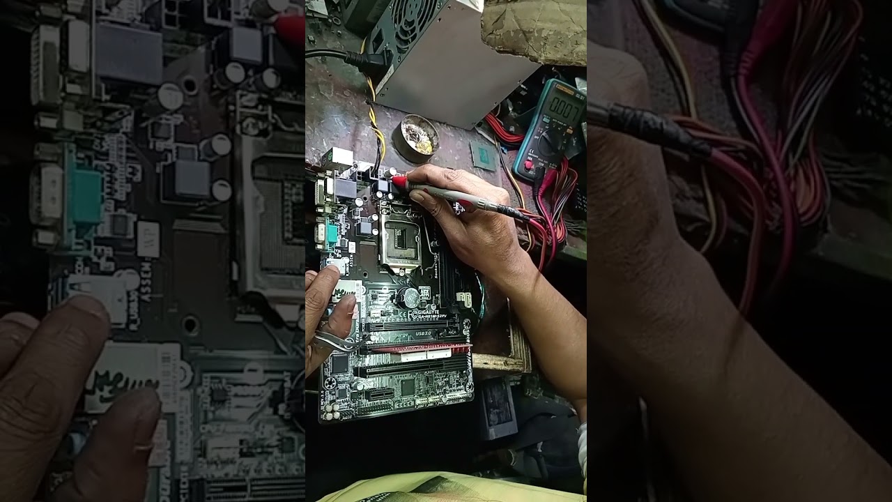 gigabyte 81 s2pv no dispaly