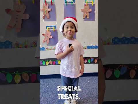 Happy Holidays from Pre-K students at Anderson Early Childhood School