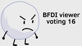 BFDI viewer voting 16