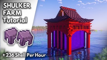 SHULKER FARM Tutorial | Minecraft Tutorial | Java Only