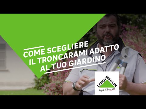 Video: Tipi di troncarami da giardino: impara come usare i troncarami in giardino