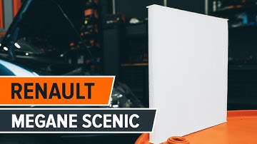 Hvordan bytte pollenfilter på RENAULT MEGANE SCENIC [AUTODOC-VIDEOLEKSJONER]