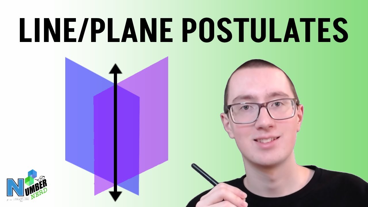 The 7 Most Important Line/Plane Postulates! [Geometry] - YouTube