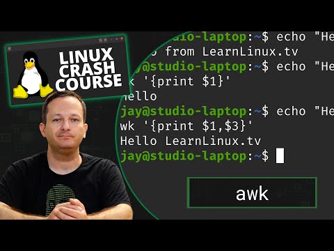 วีดีโอ: AWK หมายถึงอะไร Linux