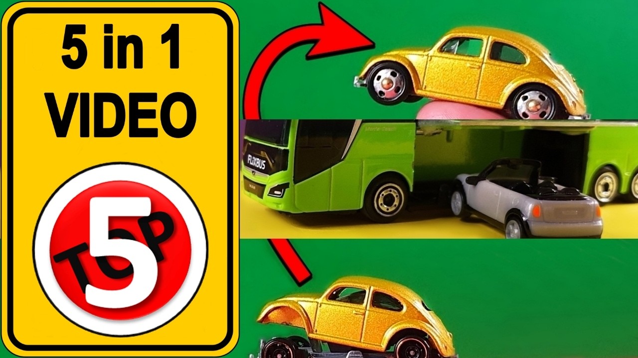 🔥 I Turned 5 Diecast Cars Into INSANE Custom Builds 😱 - YouTube