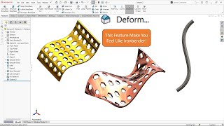 Quick Tips - Deform Feature In Solidworks