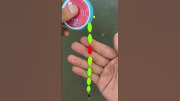 Dây trục sẵn 3 trong 1 kèm phao, lưỡi câu siêu tiện lợi câu cá chép, cá diếc #fishing #shorts