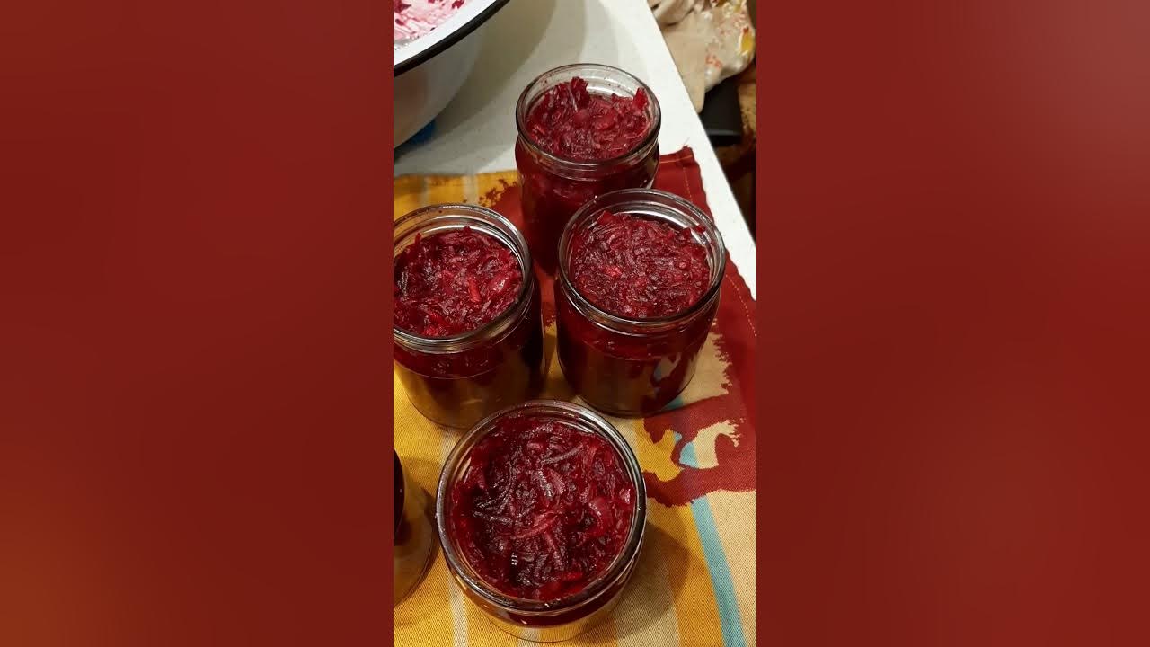 Свекла консервированная Бабушкин рецепт - YouTube