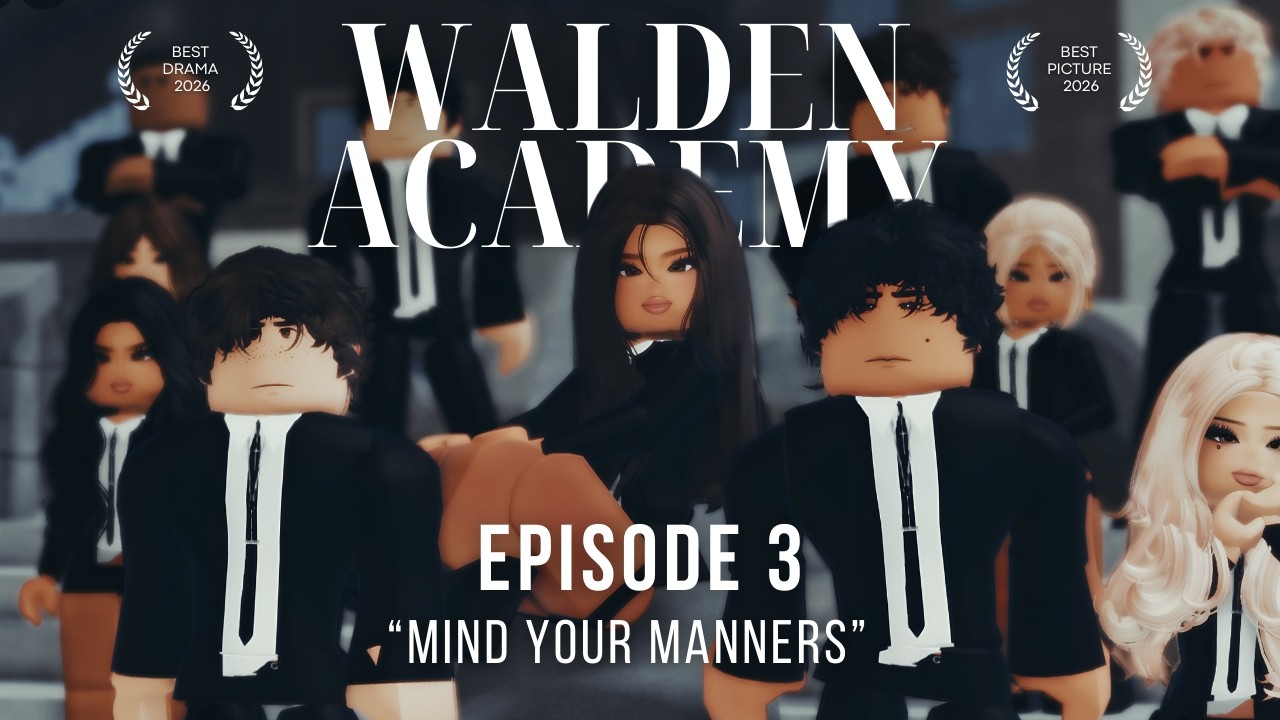 WALDEN ACADEMY | Episode 3 - "Mind Your Manners" | Roblox Berry Avenue Series