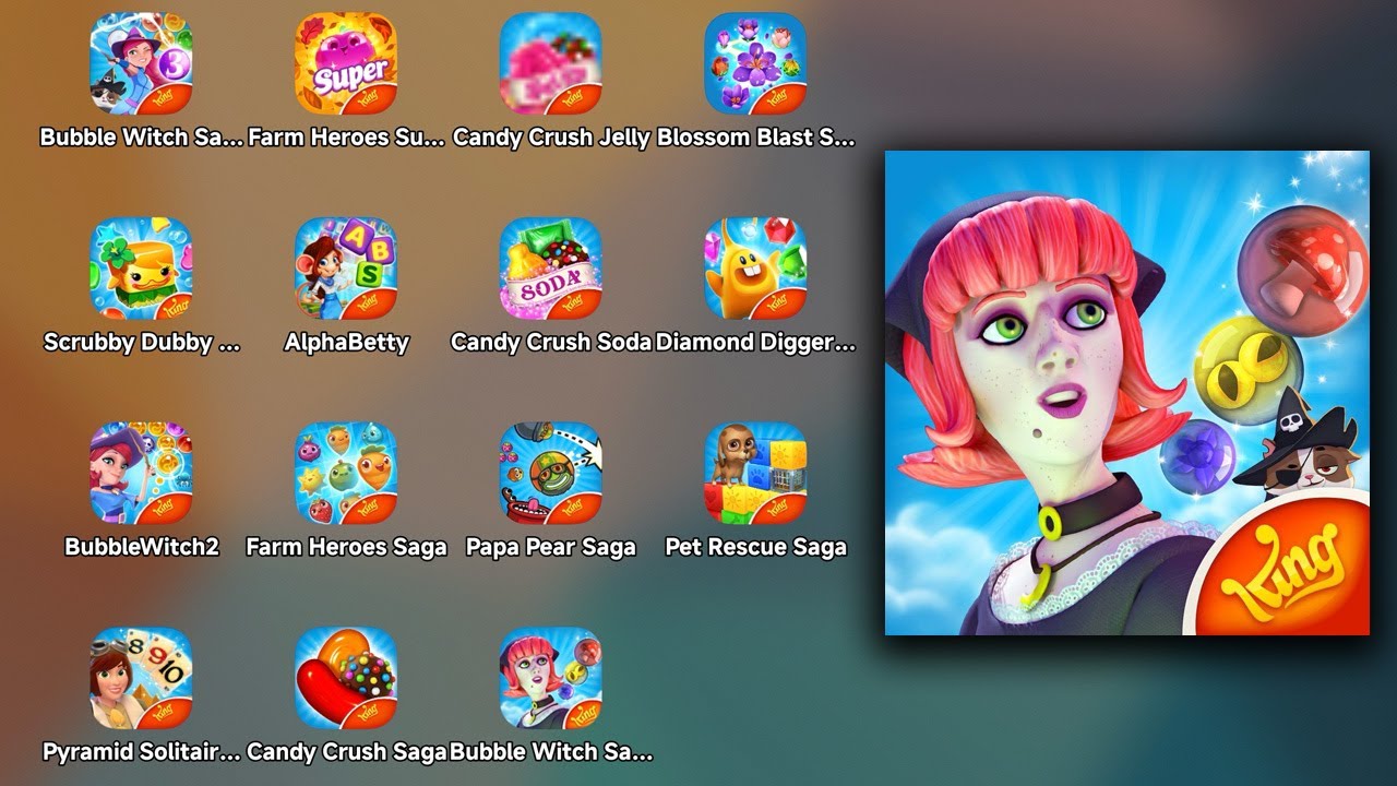 Bubble Witch Saga - Новое/последнее обновление APK, обзор игрового процесса на Android, прохожден...