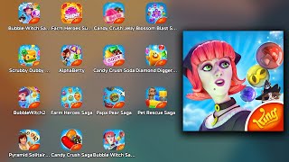 Bubble Witch Saga - New/Latest Update APK, Android Gameplay Review, Walkthrough Part 1 screenshot 2