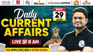 Current Affairs Today 29 May Daily Current Affairs 2026 for UPPCS PW UPPCS