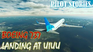 PILOT STORIES 4K: Boeing 737 landing at UIUU (Uland-Ude) (W.I.P) #boeing #avgeeks