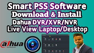 How to set up dahua dvr/xvr/nvr & ip camera Laptop & desktop. How to watch dahua cctv live computer screenshot 4