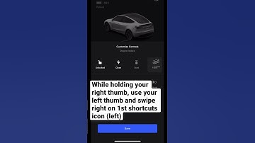 How to add a 5th icon to Tesla app