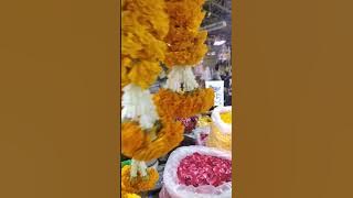 Fresh Flower Market Pak Khlong Talat  Bangkok #thailandtravel #flowermarket #bangkoktravel #flowers
