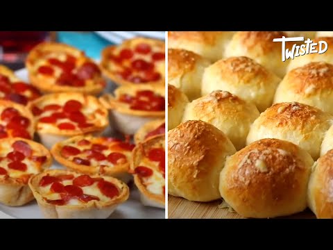 Super Bowl Snacks Mini Pizzas to Cheesy Hot Dogs and More!  Game Day  Twisted