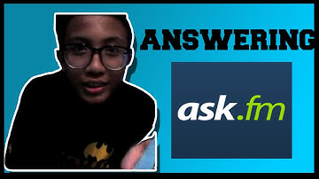 ANSWERING ASKFM QUESTIONS !! #1