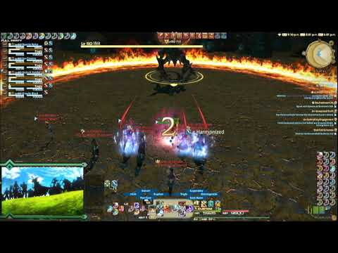 FFXIV - all blue mage - ifrit extreme - the bowl of embers - healer POV