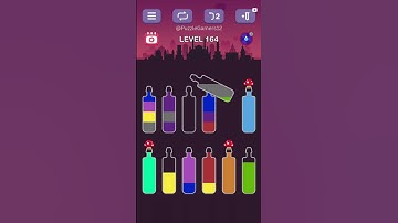 Water Sort Puzzle Game - Level 164