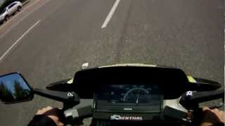 Honda CH80 Elite Scooter Top Speed Run Motor Psycho Sport