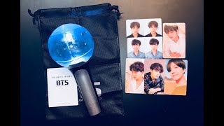 UNBOXING ♡ BTS (방탄소년단)  Light Stick (Ver. 2)   TEAR Photocards