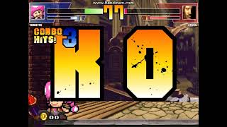 MUGEN battle #9532: Toadette vs Dantel