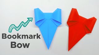 How To Make Easy Paper Bow | Origami Paper Craft | Paper Crafts Without Glue by DIY Crafts 2M 406 views 1 year ago 2 minutes, 35 seconds