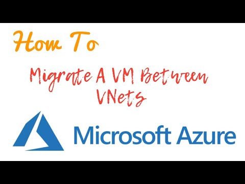Video: Kaip pakeisti virtualųjį tinklą „Azure VM“?