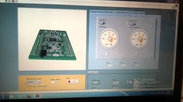 STM32f4-discovery tilt sensor and  LabView interface