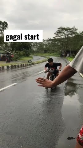 motor drag gagal start