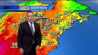 A.J.'s Forecast: Clouds begin to move out
