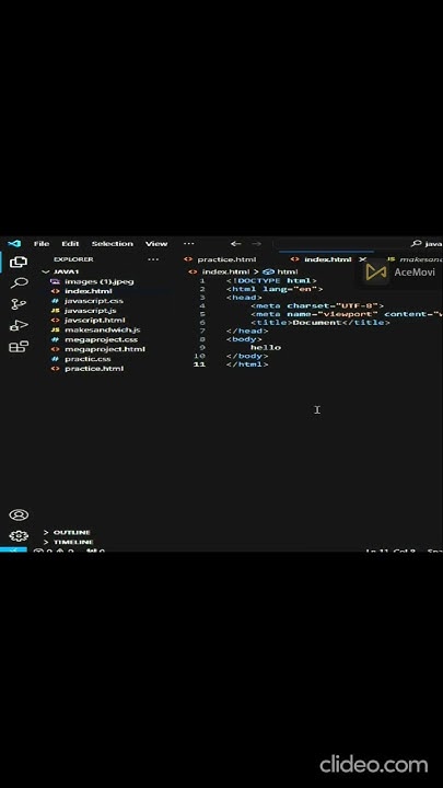 How to create HTML file|How to create HTML file in visual studio|How to ...