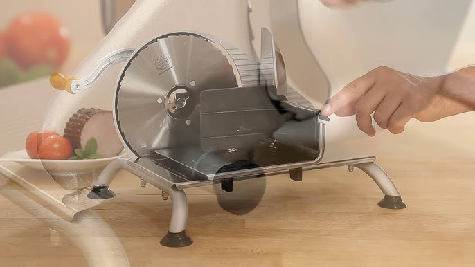 Graef The H9 is a manually operated slicer in retro design - YouTube