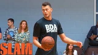 Stefan Jankovic 2016 NBA Draft Workout - 6'11 Smooth Shooter - 16NBACLH