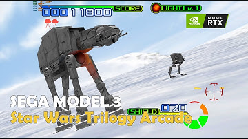 Star Wars Trilogy Arcade / 4K model3 emulator Supermodel / RTX 2080ti
