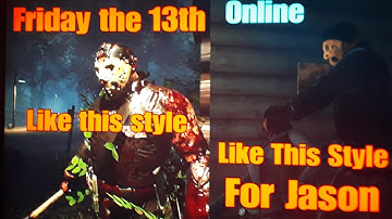 Friday The 13th the game Part 6 Jason. Weapon-Pig splitter Gameplay Jason got the OG style