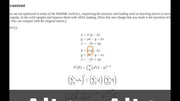 Deep labels in MathJax output - HTML/CSS - ChromeVox, Chrome 54
