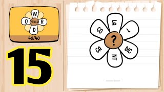 Tricky words word petals level 15 screenshot 4