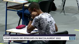#Maroc .. Coup D'envoi des épreuves du #Baccalauréat 2022