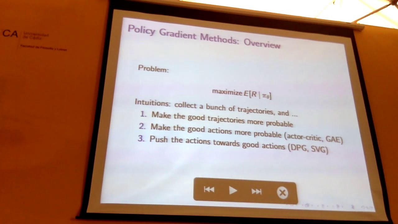 John Schulman 2: Deep Reinforcement Learning