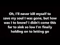 slipknot - unsaited (lyrics)