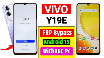 Vivo Y19e Frp Bypass Android 15 | Vivo Y19e Frp Bypass | Vivo Y19e Frp Bypass Without Pc