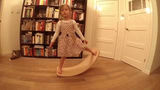 Movimientos con la tabla de equilibrio Wobbel