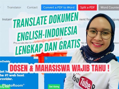 3 MENIT TRANSLATE ARTIKEL/PAPER BAHASA INGGRIS KE BAHASA INDONESIA.