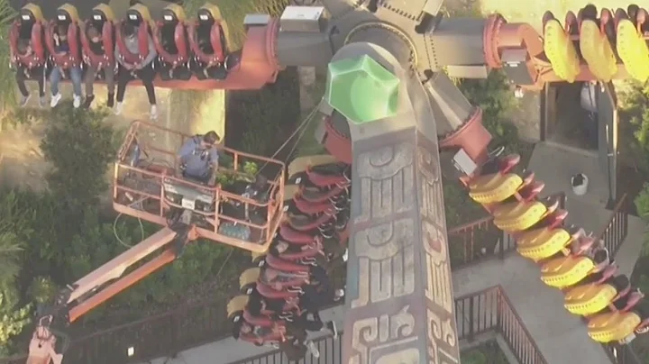 Riders stuck on Knott's Berry Farm roller coaster for up to 2 hours