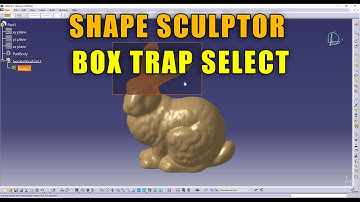 CATIA V5 - Shape Sculptor - Box Trap