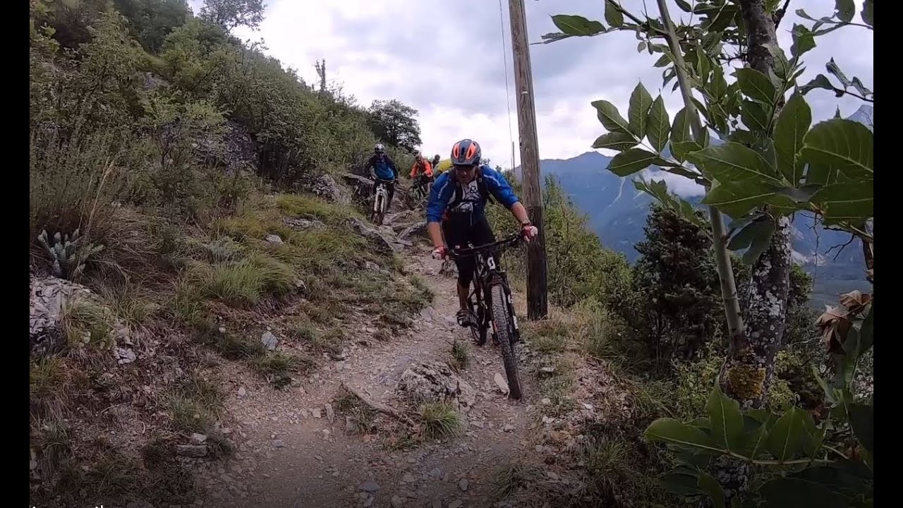 Zwairad Bikeferien Wallis Satellitentrail