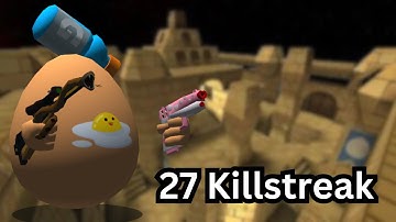 27 Killstreak In Shell Shockers | Capture The Spatula
