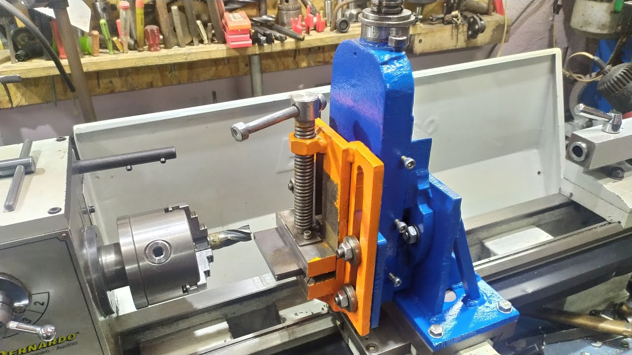 Фрезерная приставка к токарному станку